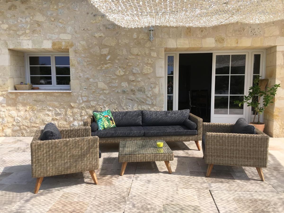 La Gelette Bed & Breakfast Genissac Bagian luar foto