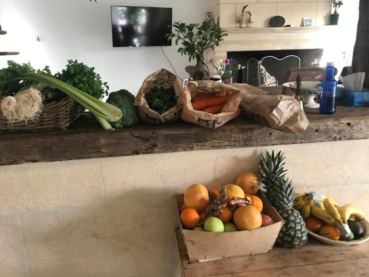 La Gelette Bed & Breakfast Genissac Bagian luar foto